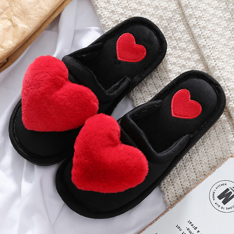 Chaussons d'Amour Cartoon Antidérapants - Piedis LTD Chaussons d'Amour Cartoon Antidérapants Bottines Piedis LTD Rouge / 36-37 Piedis LTD Bottines