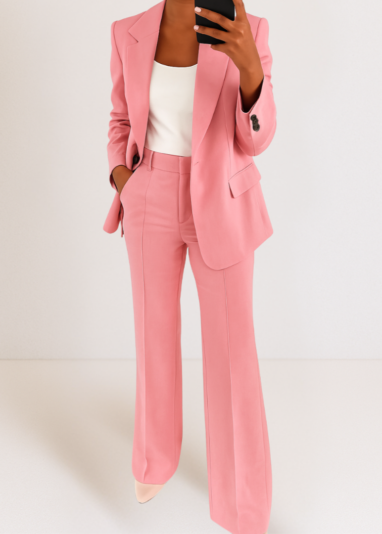 Céleste | Ensemble Pantalon Moderne Et Élégant