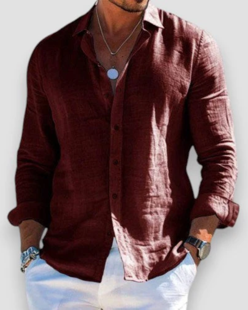 Kian | Chemise D'Été Légère Pour Homme