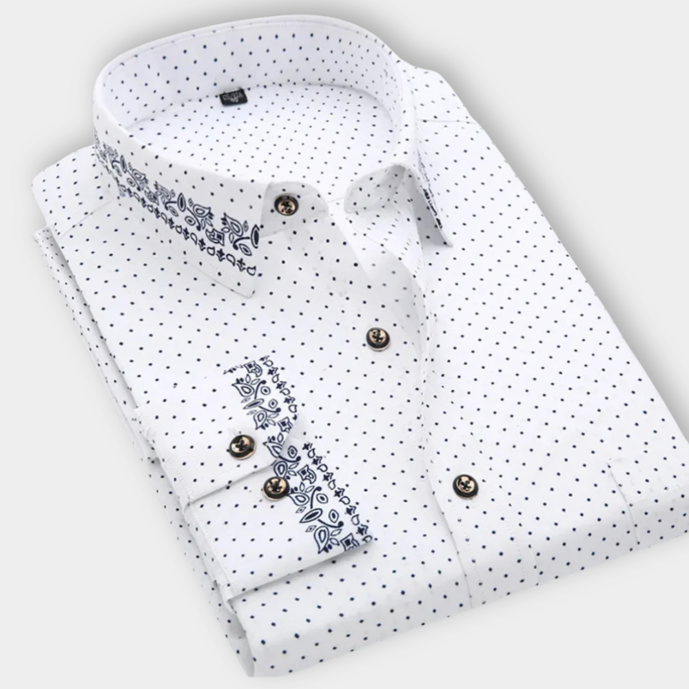 Émile | Chemise À Motif Nautique Élégant