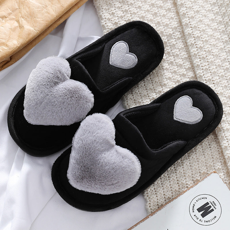 Chaussons d'Amour Cartoon Antidérapants - Piedis LTD Chaussons d'Amour Cartoon Antidérapants Bottines Piedis LTD Gris / 36-37 Piedis LTD Bottines