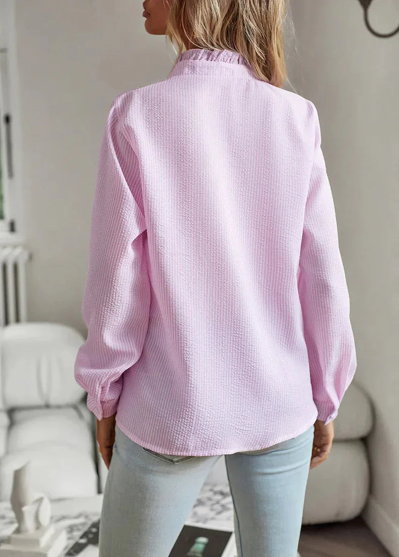 Crissa | Blouse Élégante En Tissu Fluide Et Coupe Féminine