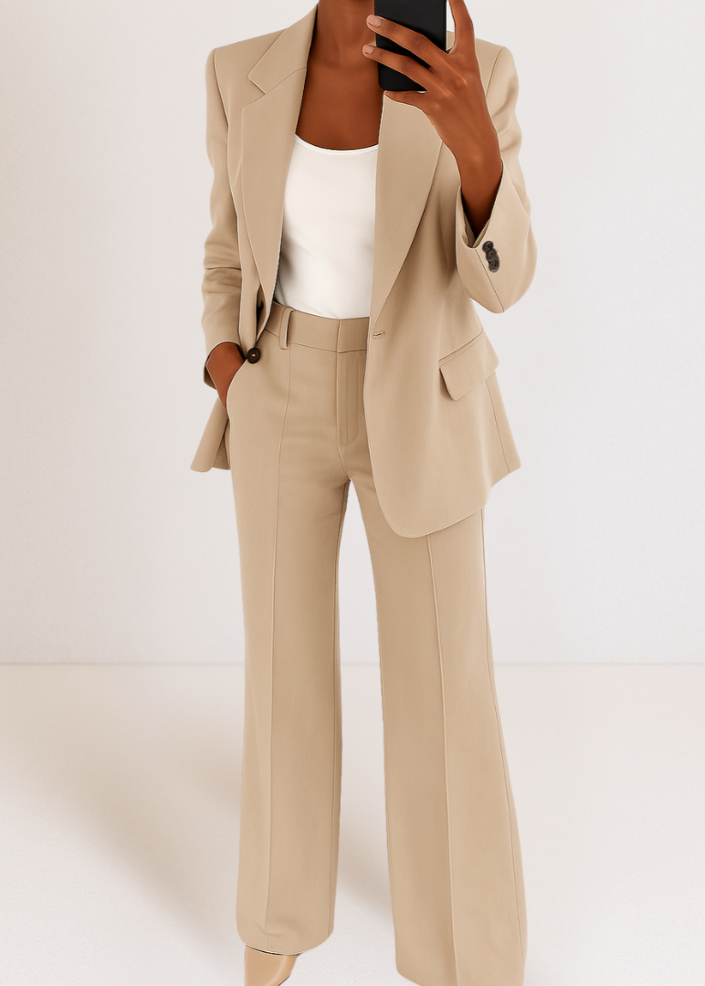 Céleste | Ensemble Pantalon Moderne Et Élégant