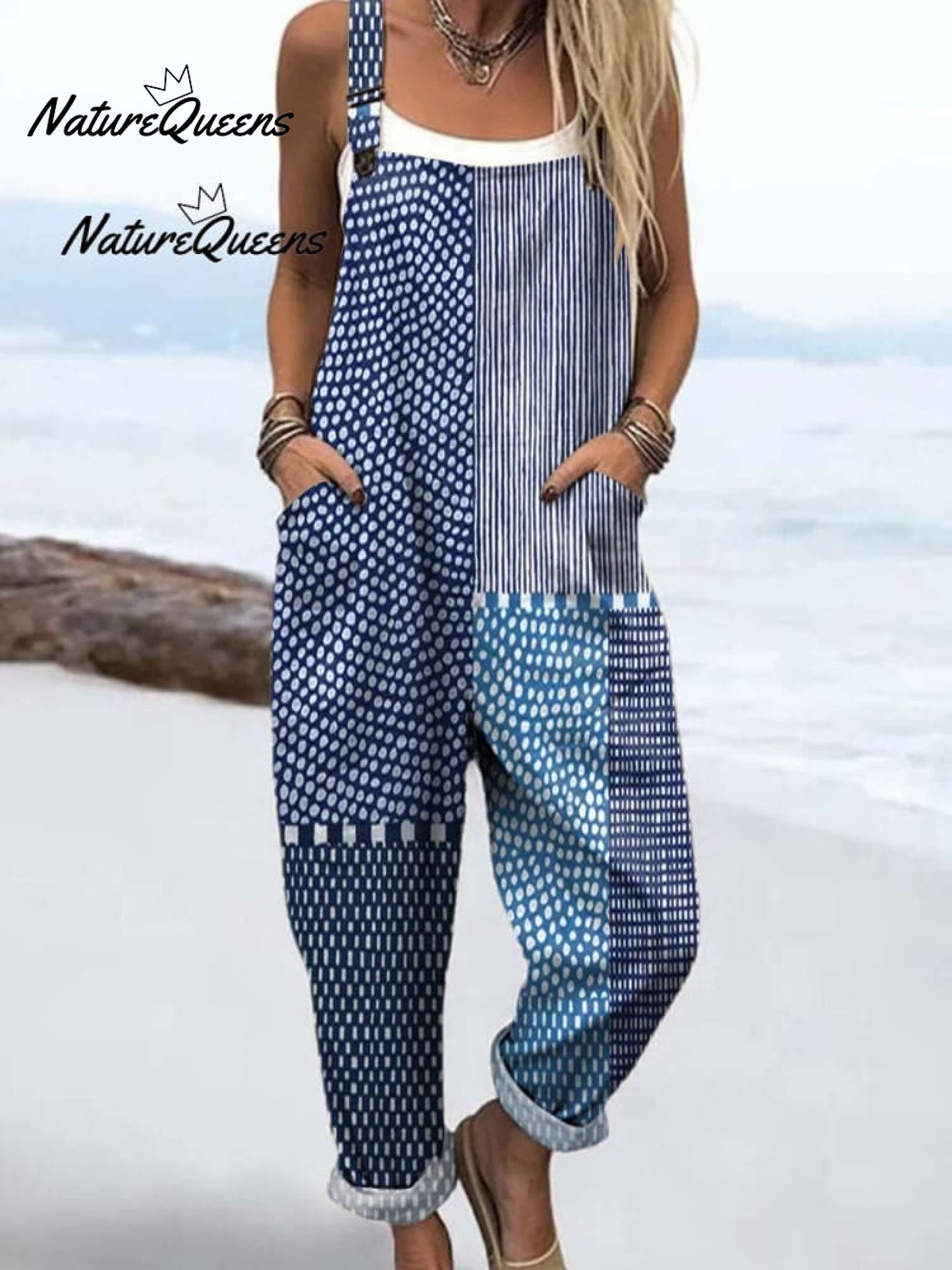 Veronica | Robe En Coton À Motifs Artistiques Et Coupe Fluide