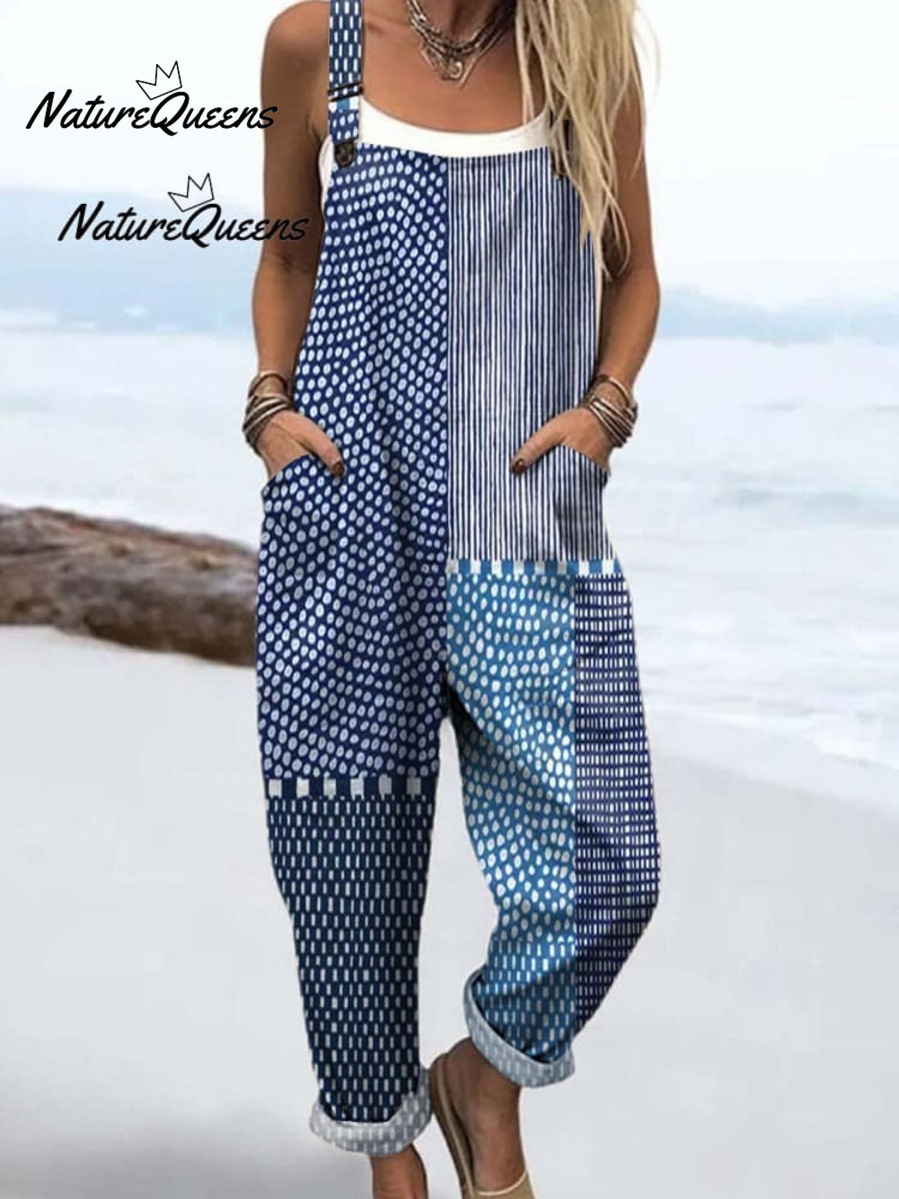 Veronica | Robe En Coton À Motifs Artistiques Et Coupe Fluide
