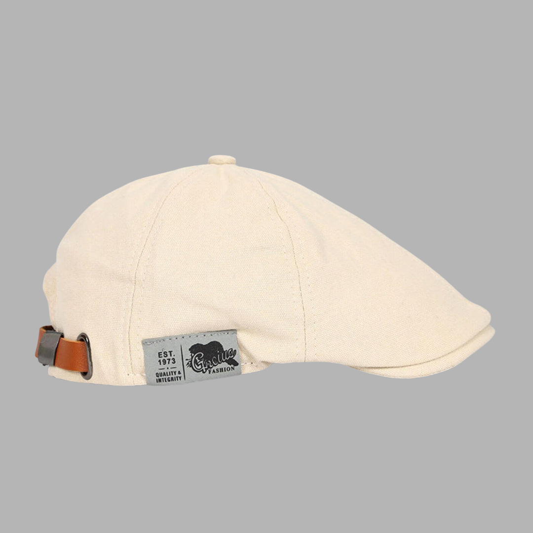 Archie | Casquette Gavroche Classique Noire