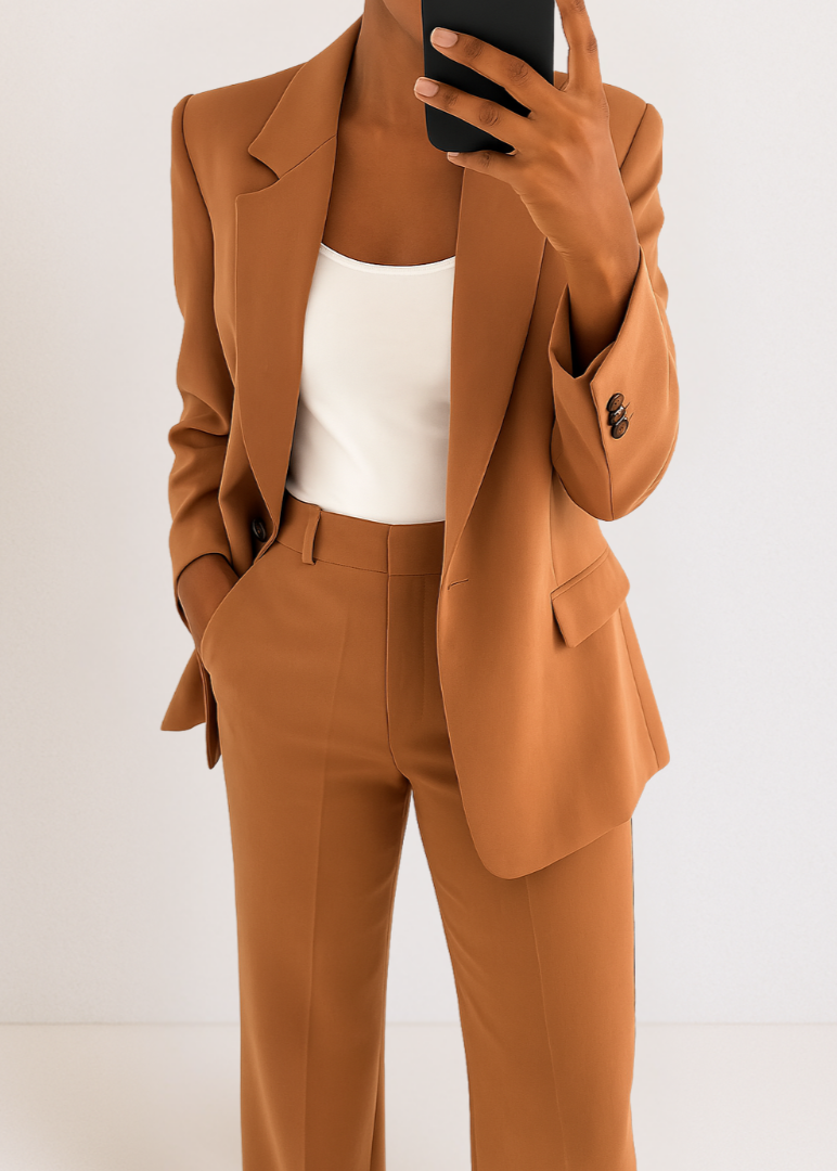 Céleste | Ensemble Pantalon Moderne Et Élégant