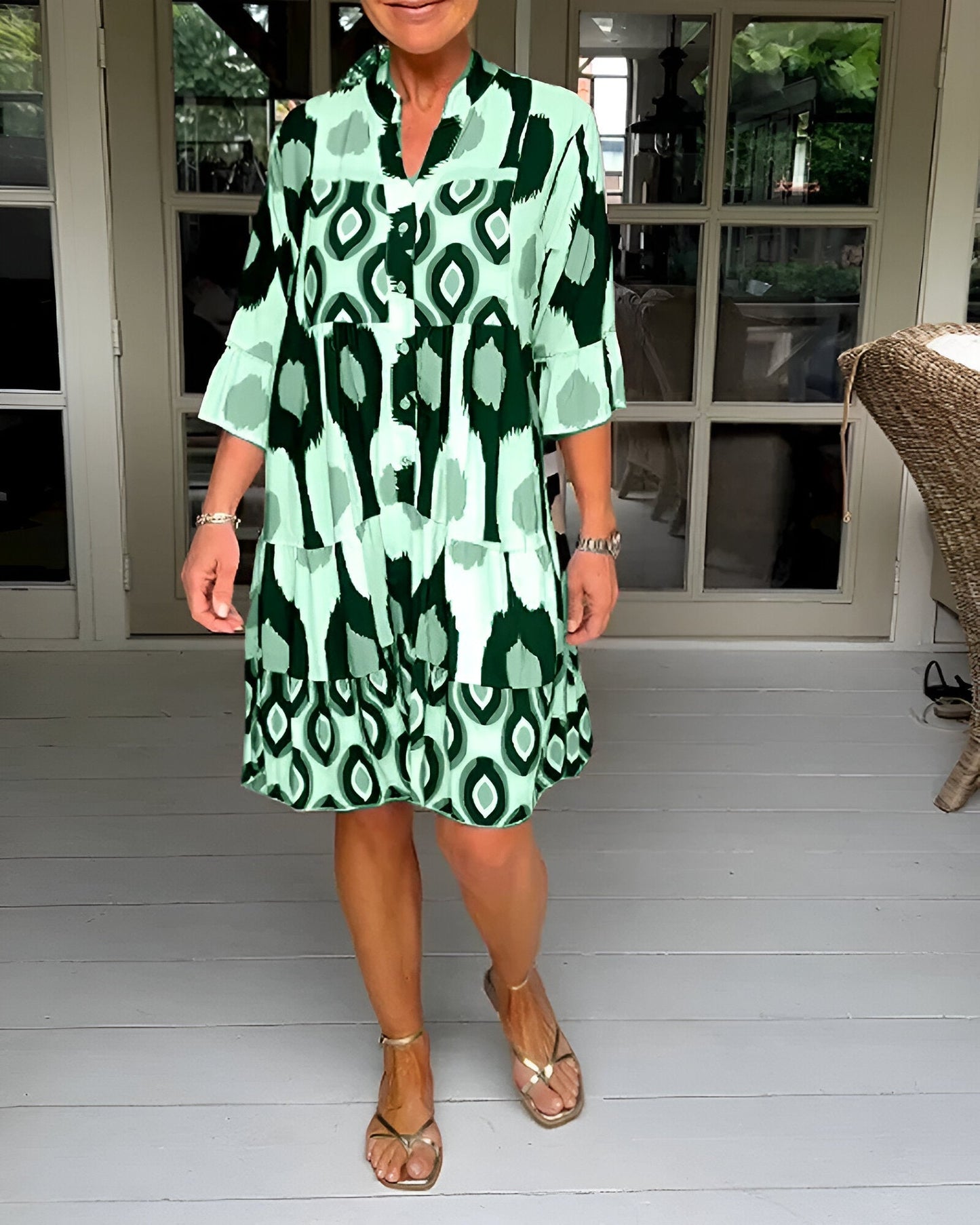 Lavira | Robe Midi Élégante Et Confortable