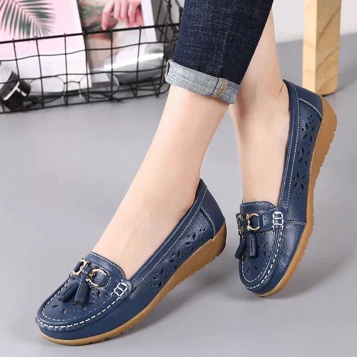 Mocassins Respirants À Enfiler Pour Femme