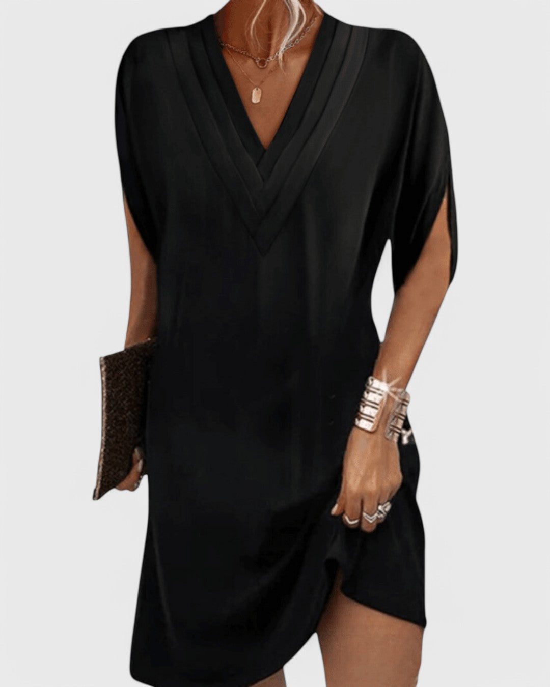 Émilie robe élégante à coupe flatteuse