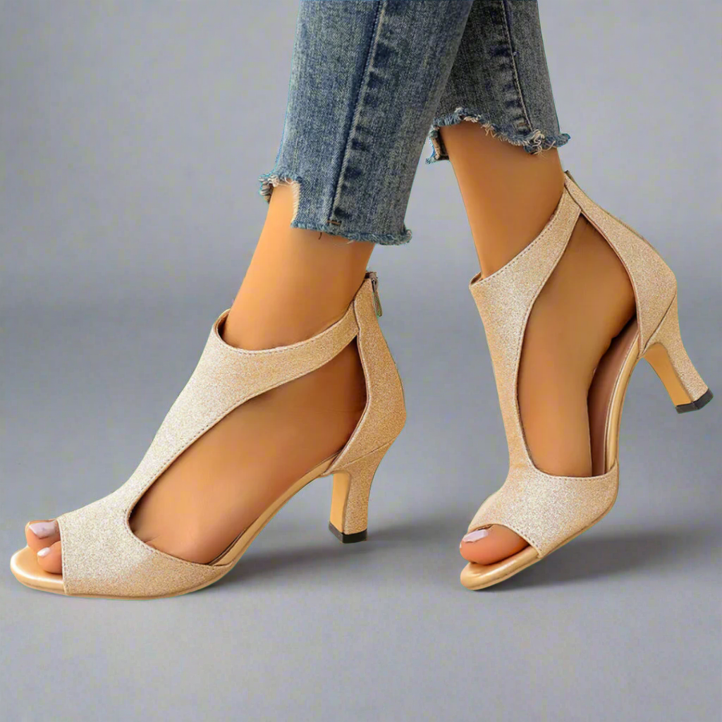 Heidi | Sandales À Talons Confort Orthopédique