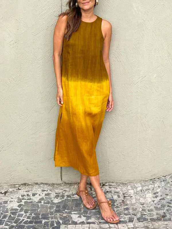 Mira | Robe Longue Imprimée Élégante Et Confortable