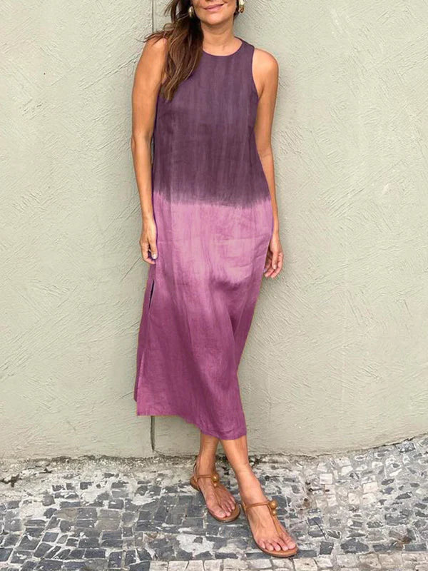 Mira | Robe Longue Imprimée Élégante Et Confortable