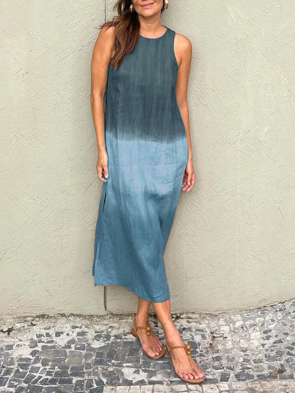 Mira | Robe Longue Imprimée Élégante Et Confortable
