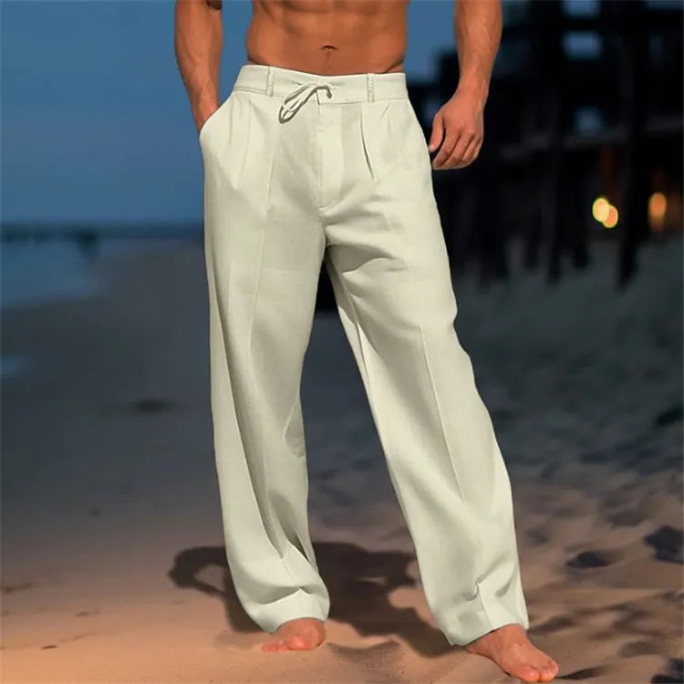 Gerald | Pantalon Décontracté Léger Pour Plage Et Détente