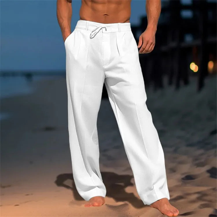 Gerald | Pantalon Décontracté Léger Pour Plage Et Détente