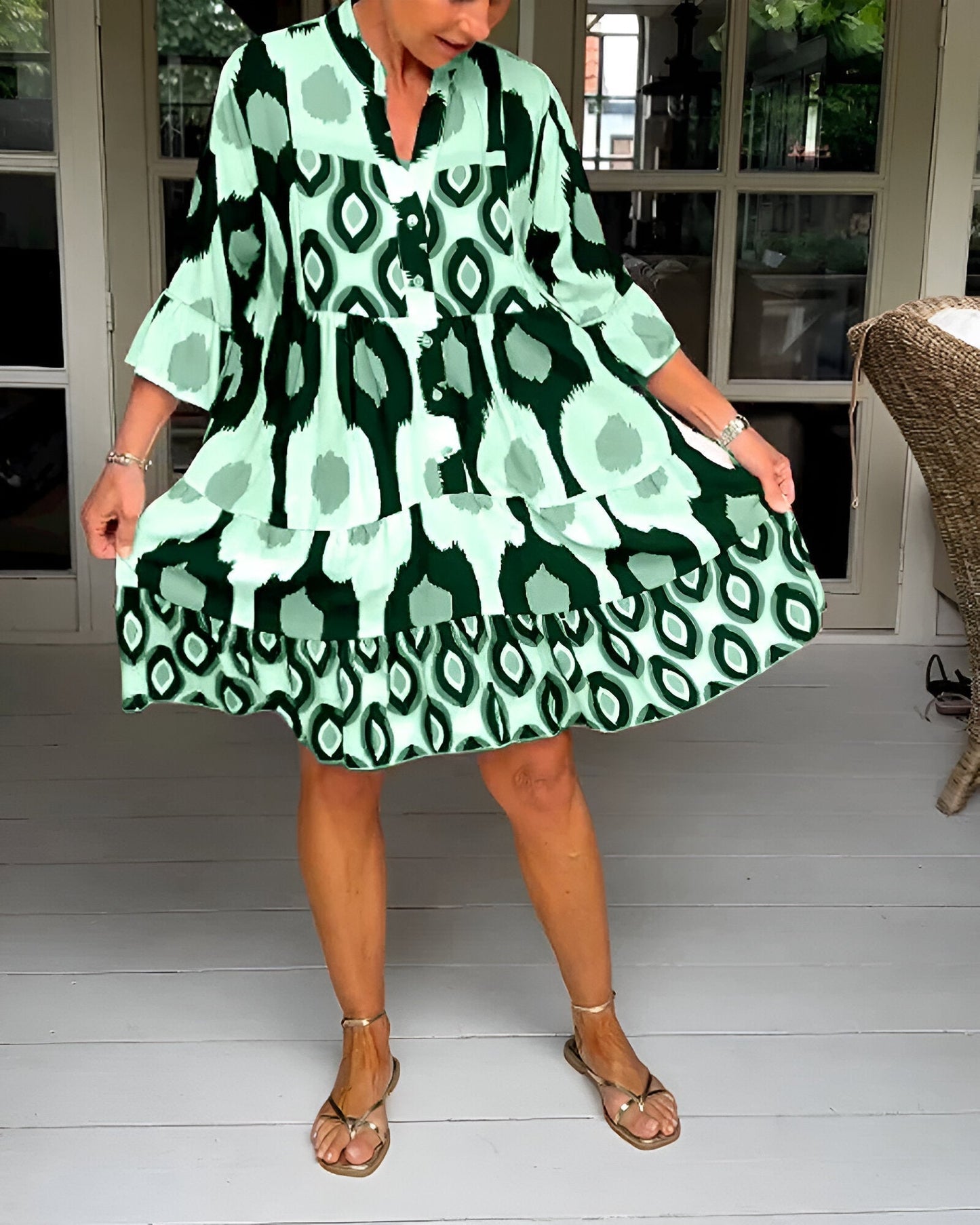 Lavira | Robe Midi Élégante Et Confortable