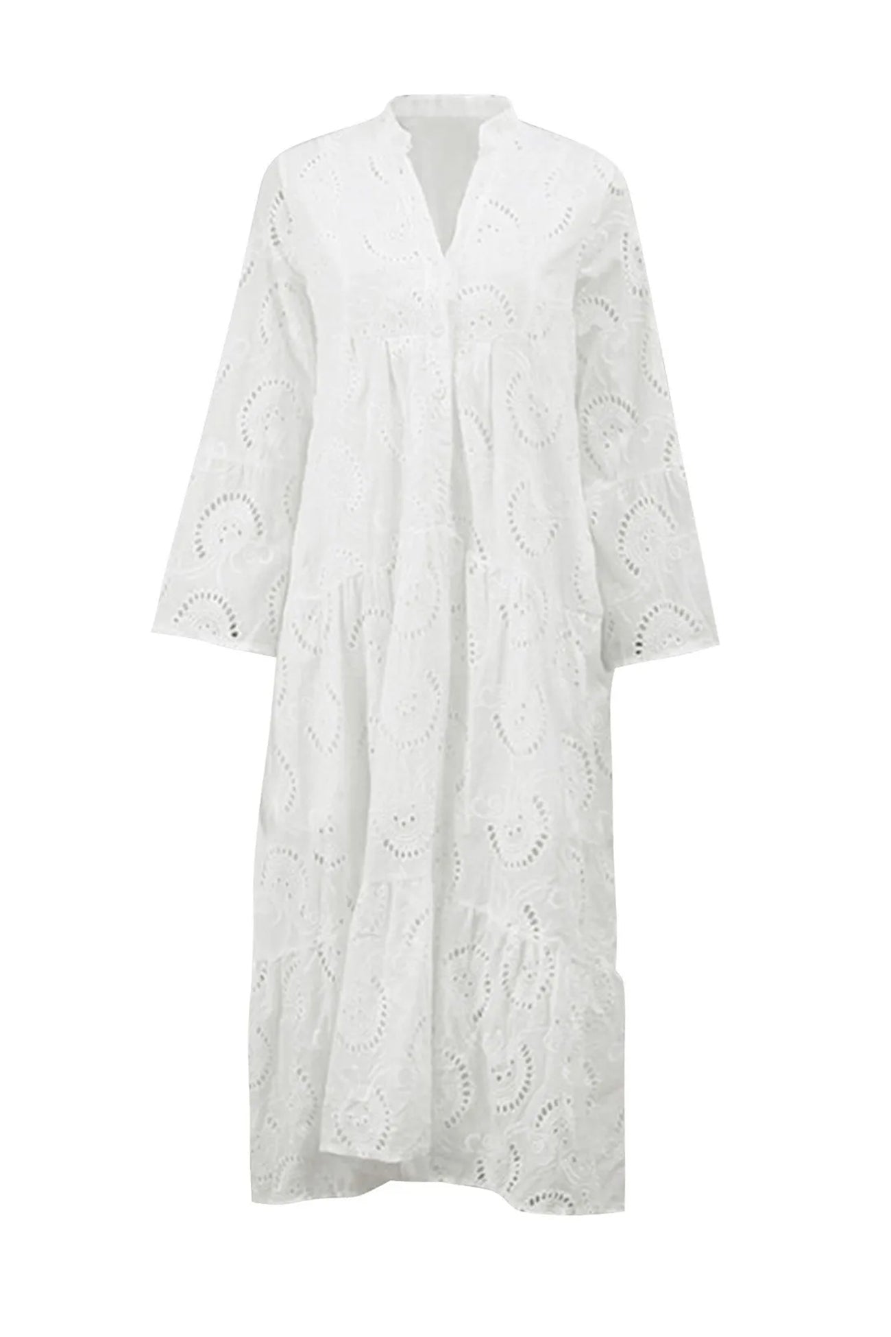 Colette | Robe En Dentelle À Coupe Fluide Pour Une Élégance Estivale