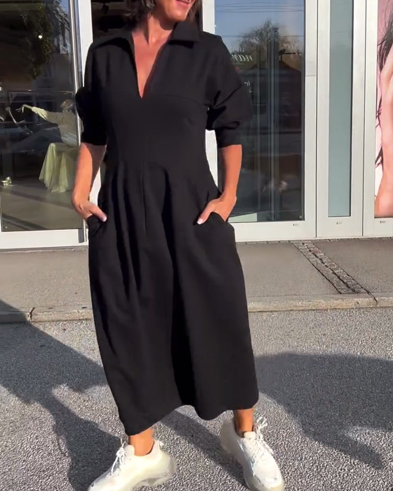 Cléora | Robe Longue Fluide Et Confortable
