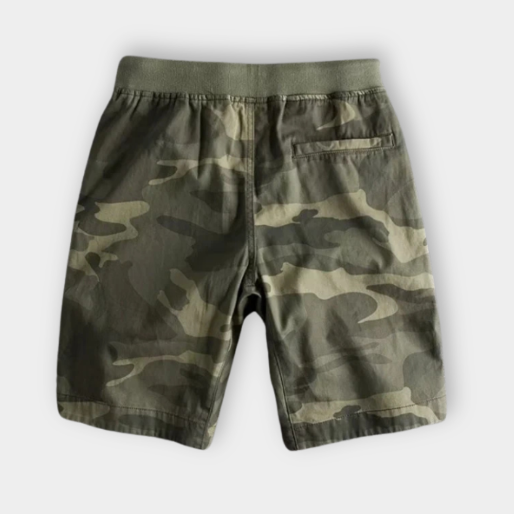 Louis | Short Cargo Camouflage Résistant Et Confortable