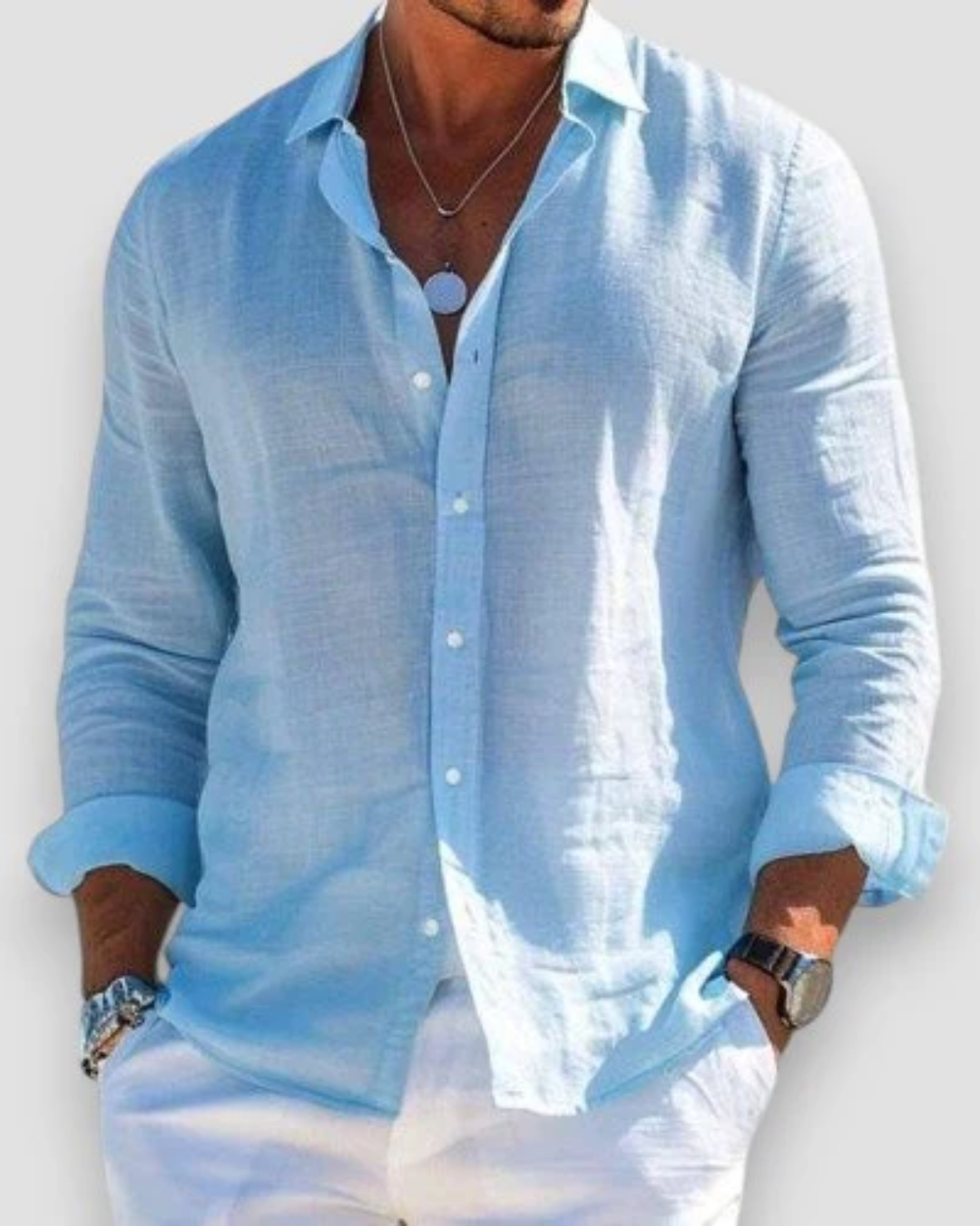 Kian | Chemise D'Été Légère Pour Homme