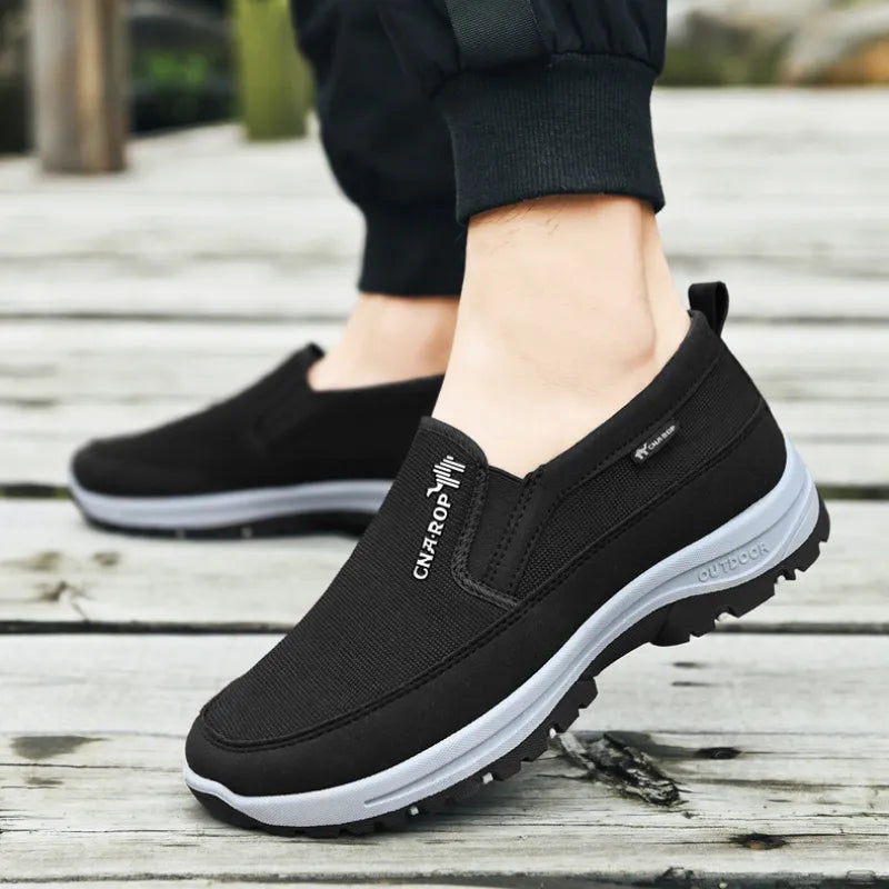 OrthoSport+ - Chaussures de marche à confort orthopédique homme