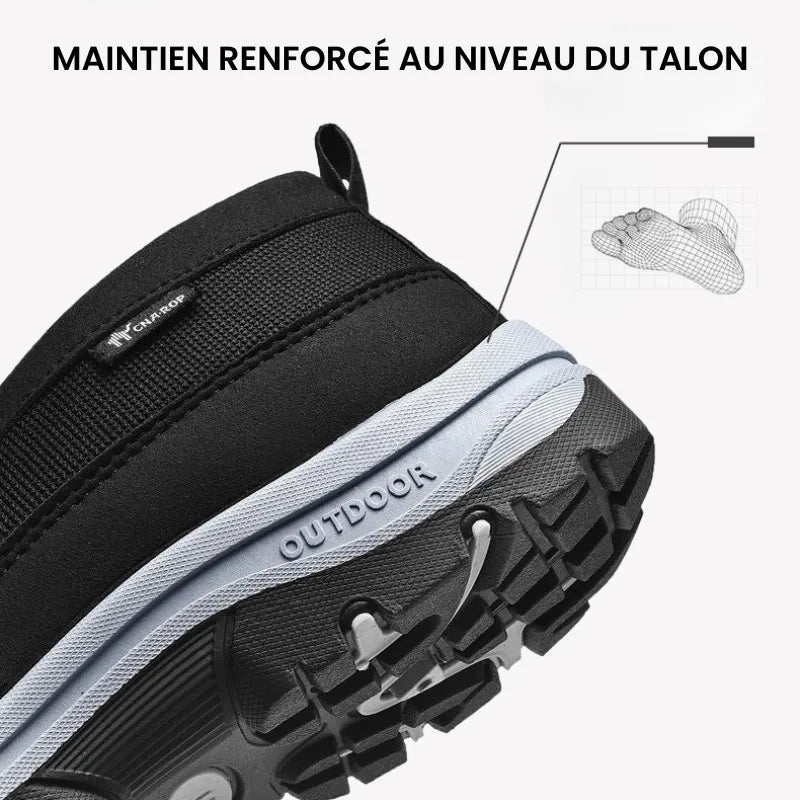 OrthoSport+ - Chaussures de marche à confort orthopédique homme