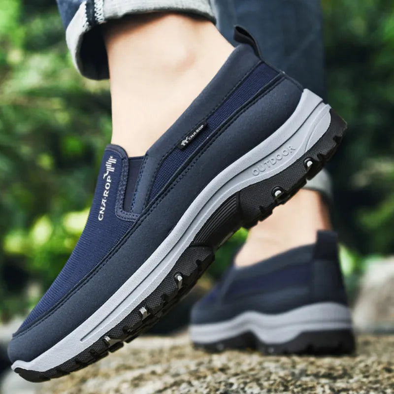 OrthoSport+ - Chaussures de marche à confort orthopédique homme
