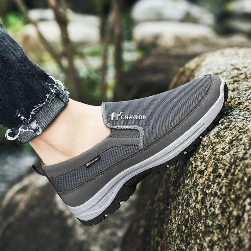 OrthoSport+ - Chaussures de marche à confort orthopédique homme