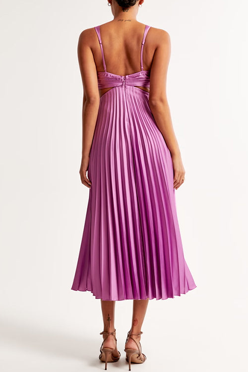 Elsa - Robe Maxi Plissée