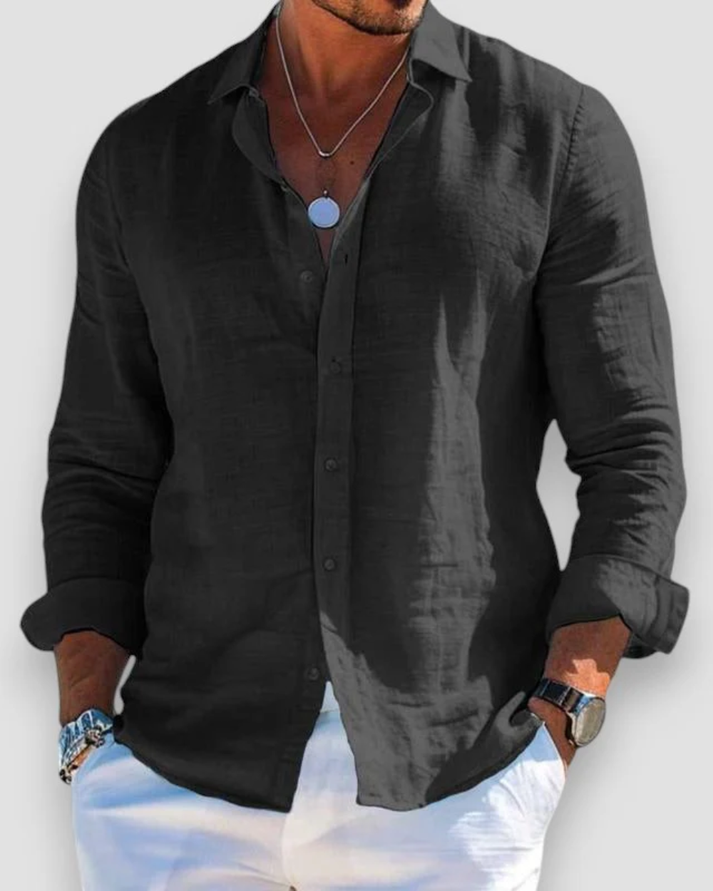 Kian | Chemise D'Été Légère Pour Homme