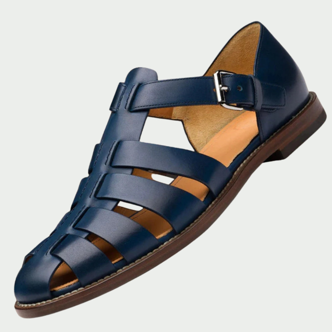 Jerone | Sandales Tressées En Cuir Pour Homme