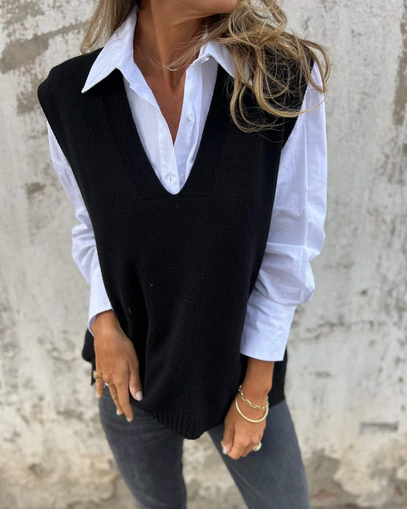Nuss | Gilet En Maille Confortable