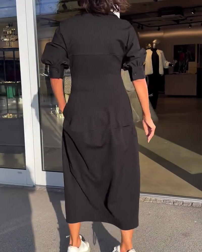 Cléora | Robe Longue Fluide Et Confortable
