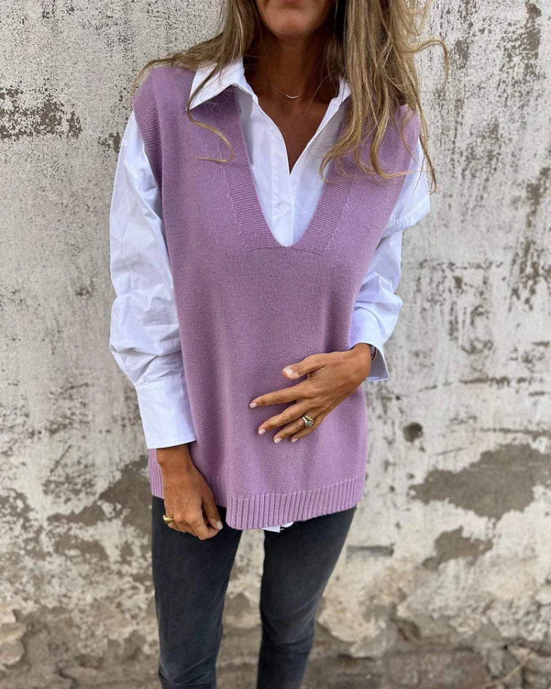 Nuss | Gilet En Maille Confortable