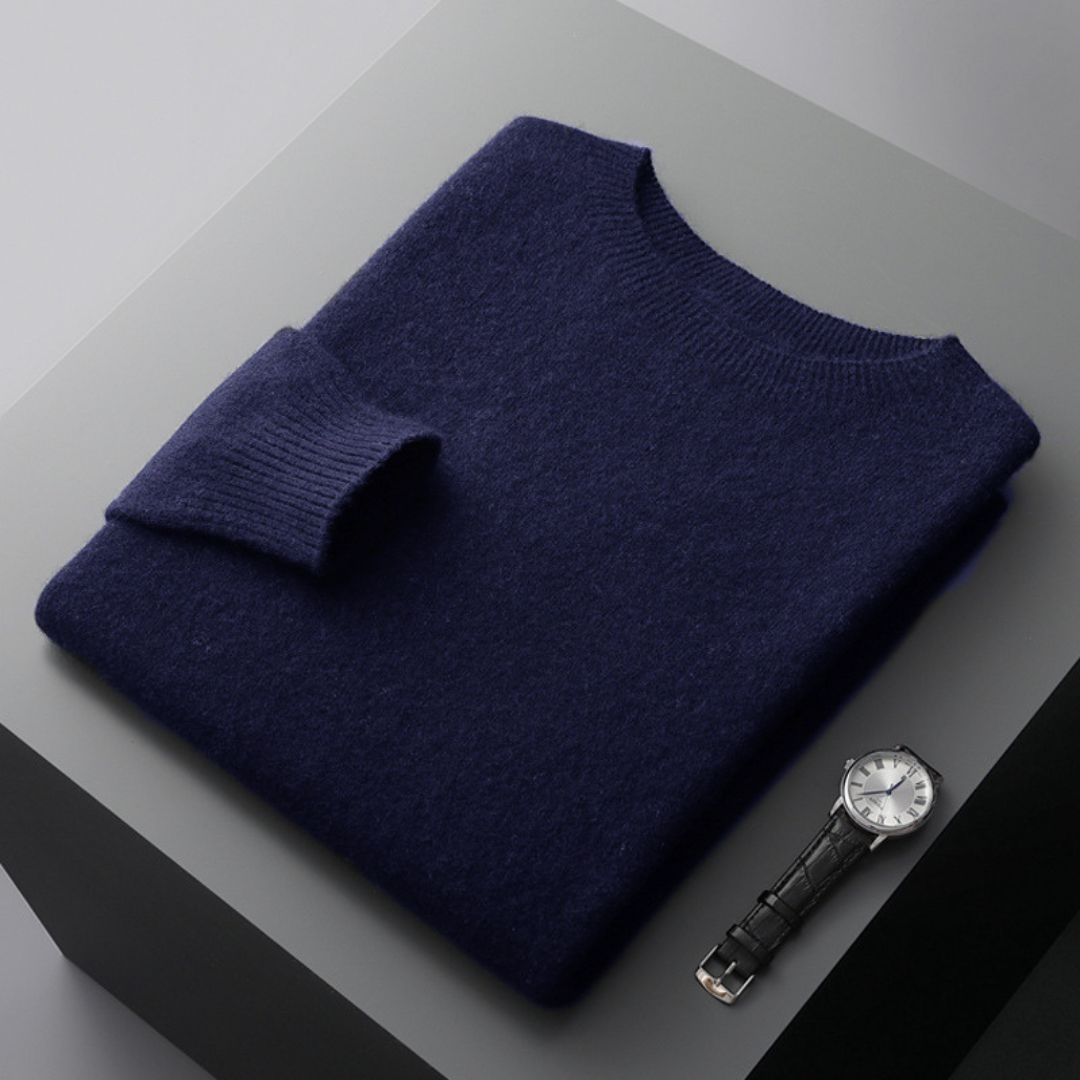 Tommy | Pull Col Rond En Cachemire Douceur