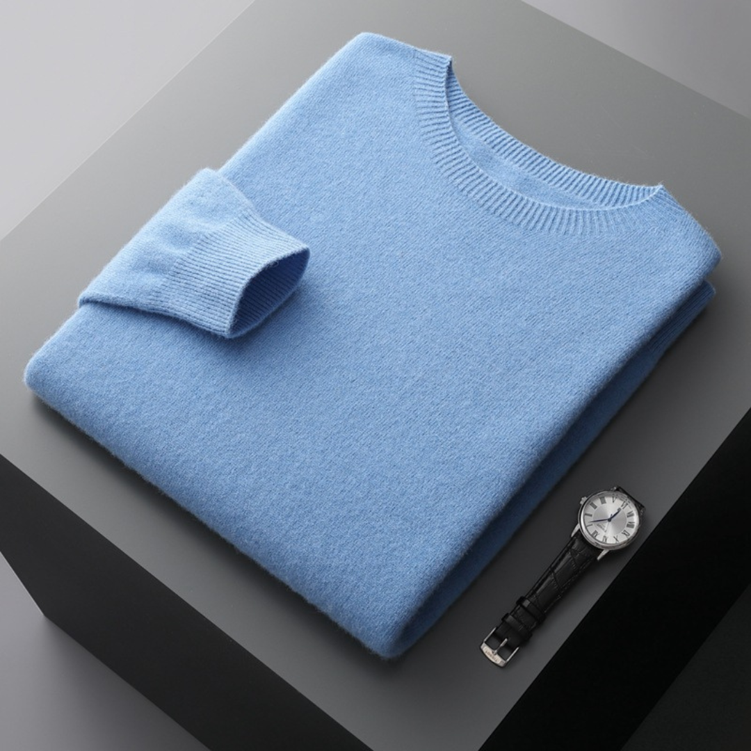 Tommy | Pull Col Rond En Cachemire Douceur
