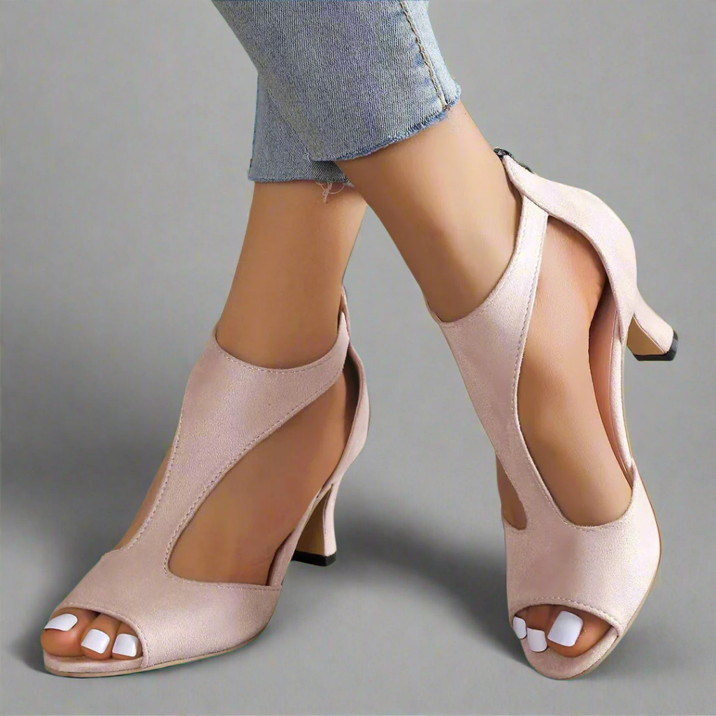 Heidi | Sandales À Talons Confort Orthopédique
