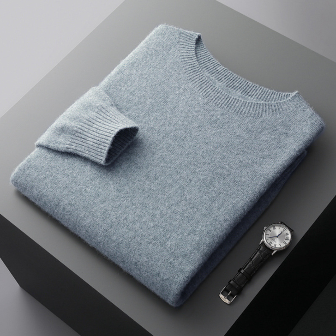 Tommy | Pull Col Rond En Cachemire Douceur
