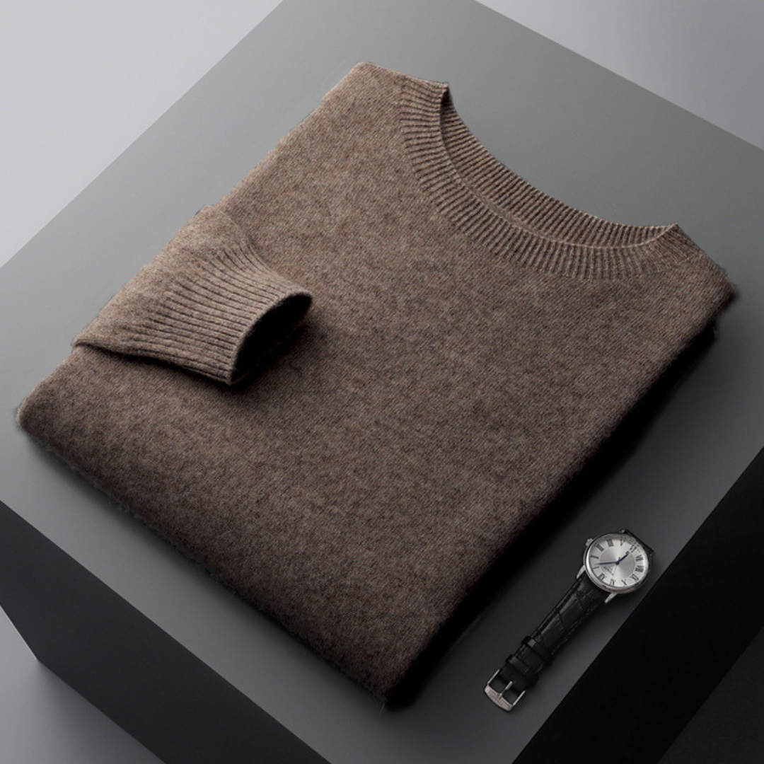 Tommy | Pull Col Rond En Cachemire Douceur