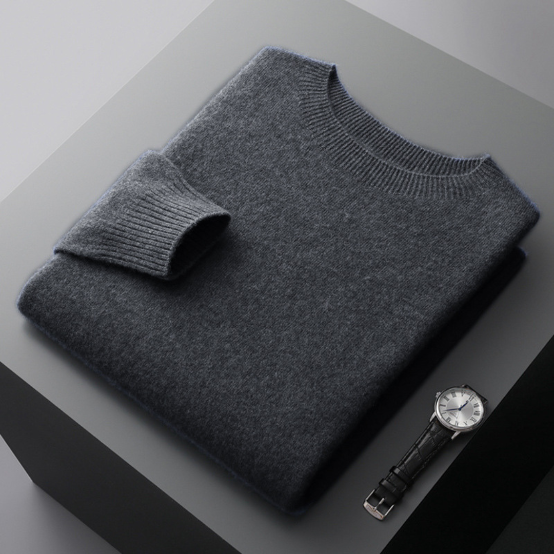Tommy | Pull Col Rond En Cachemire Douceur