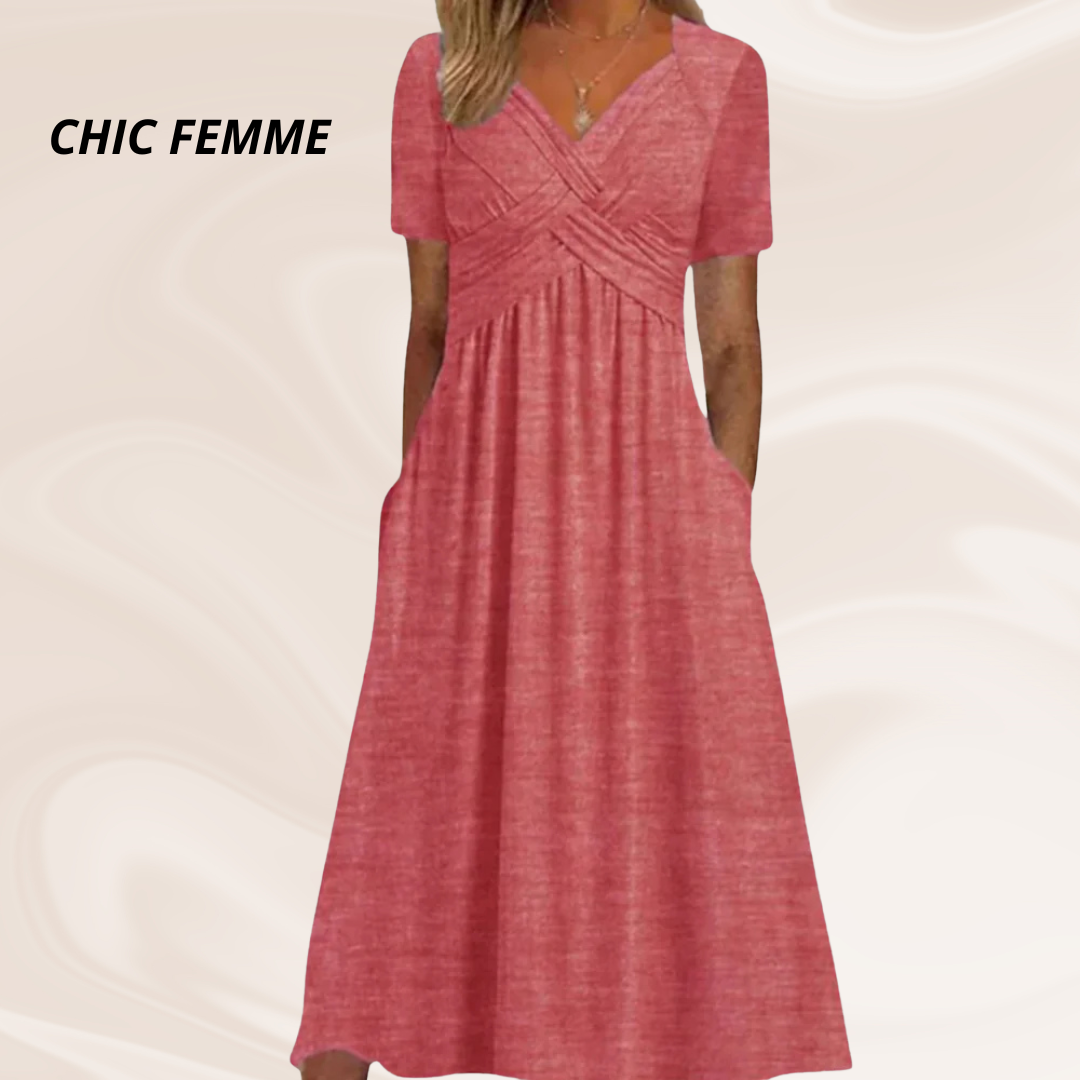 Rosella - Robe Élégante et Flatteuse