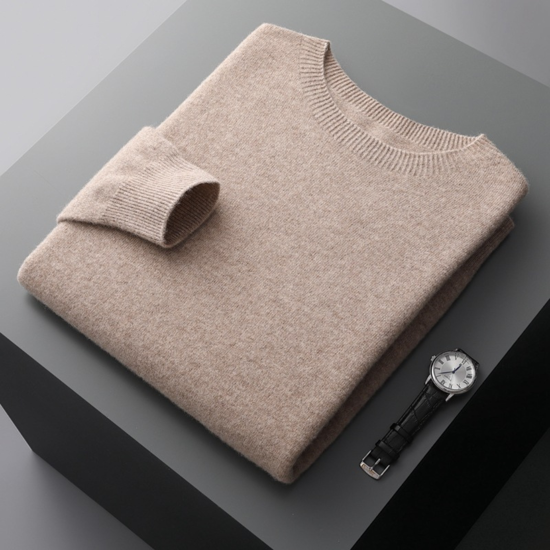 Tommy | Pull Col Rond En Cachemire Douceur