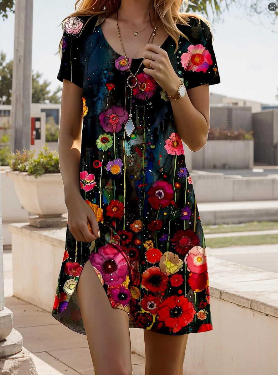Aada | Robe Légère À Imprimé Bohème Pour L'Été