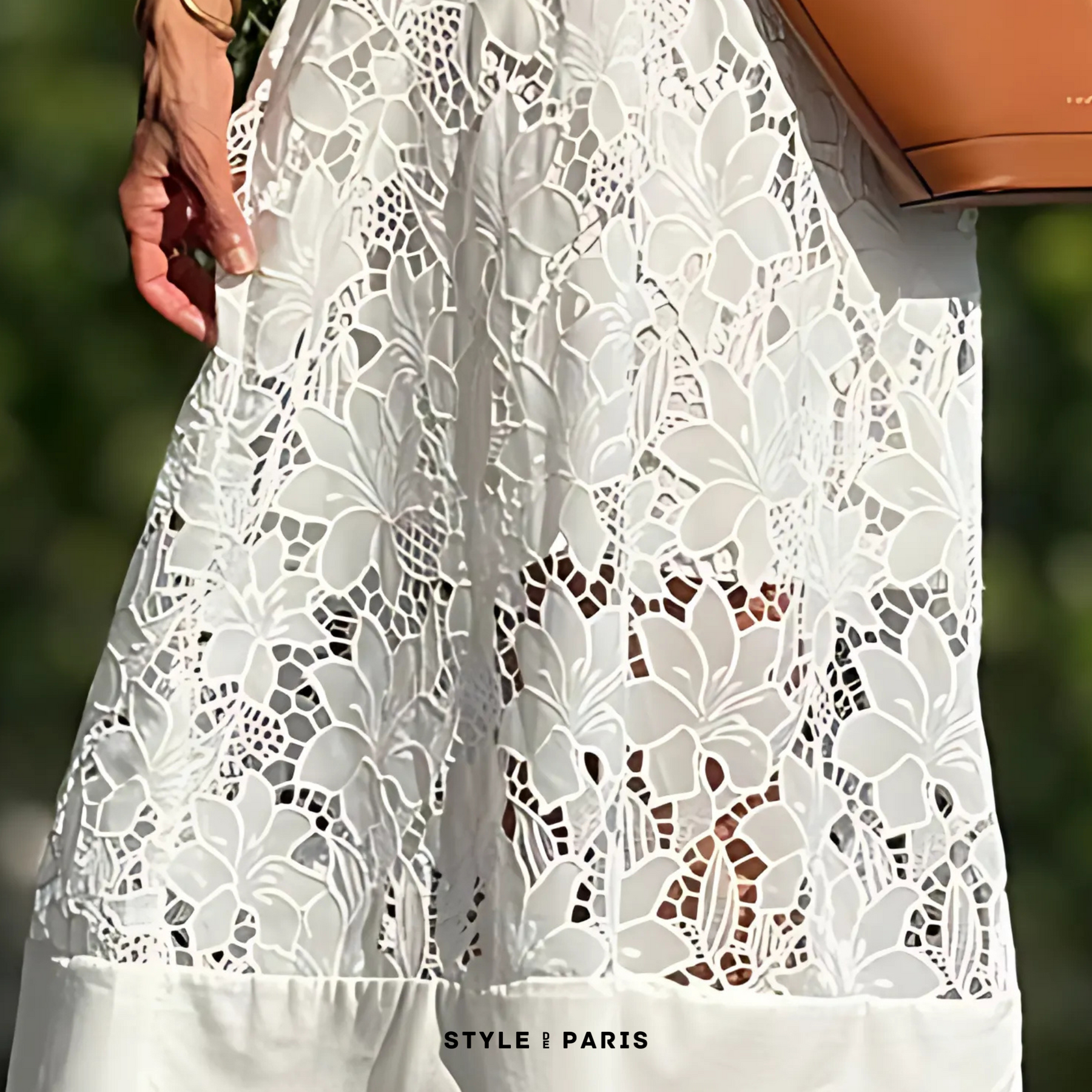 Lucille | Robe Oversize En Coton à Imprimé Artistique