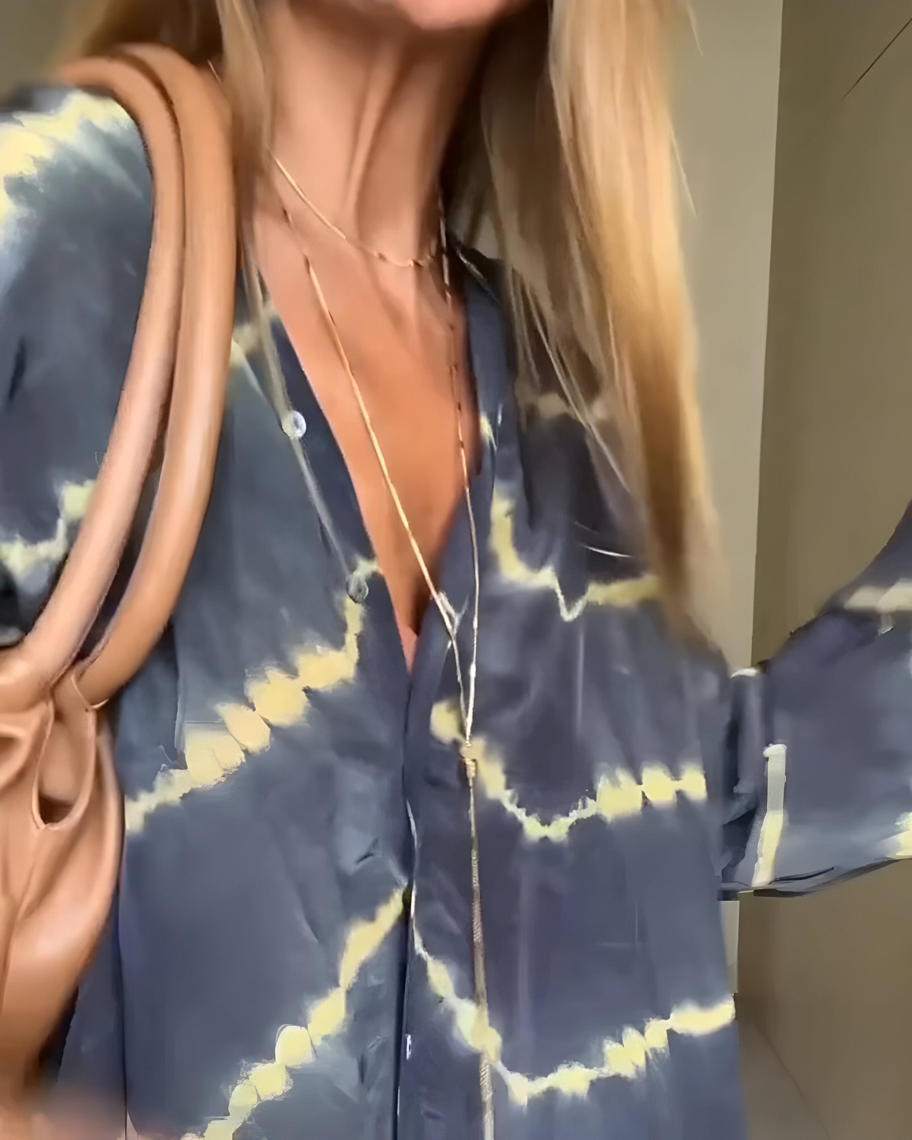 Julia | Robe Longue Bohème À Rayures Élégante
