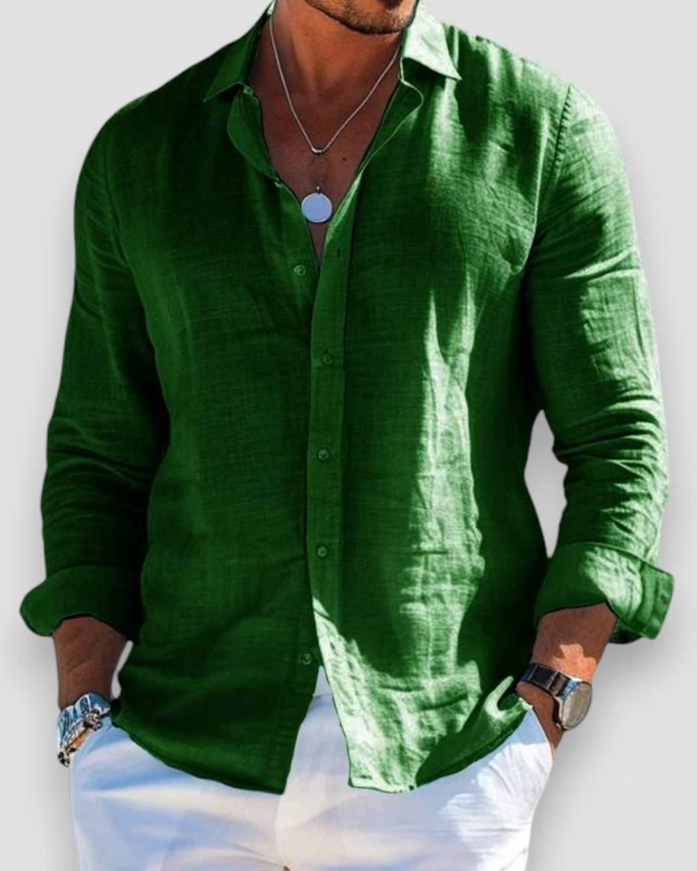 Kian | Chemise D'Été Légère Pour Homme