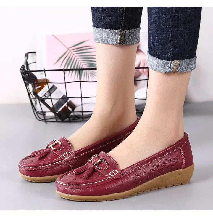 Mocassins Respirants À Enfiler Pour Femme