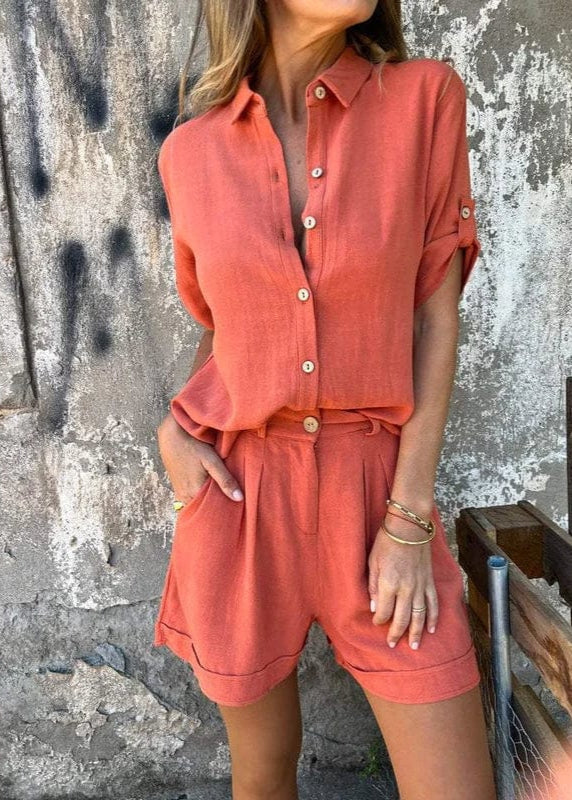 Giana | Ensemble En Lin Léger Et Élégant