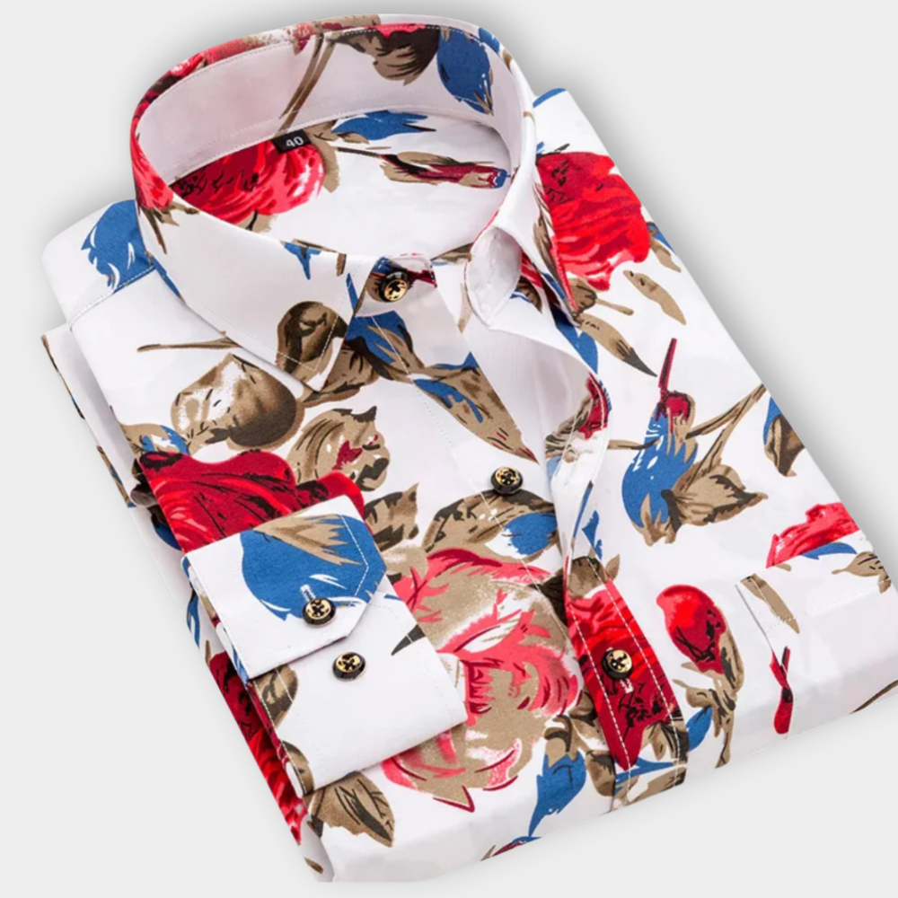 Émile | Chemise À Motif Nautique Élégant